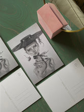 Load image into Gallery viewer, Snake Charmer postcard set